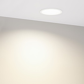 Светильник MS-BREEZE-BUILT-R82-9W Day4000 (WH, 85 deg, 230V) (Arlight, IP20 Металл, 3 года)