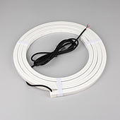 050605 Лента герметичная NOVA-TOP-PU-A120-16x15mm 24V Warm3500 (10 W/m, IP68, 3m, wire x1) (Arlight, Полиуретан)