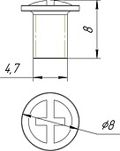 Подвес MAG-HANG-45-L2000 (SL) (Arlight, Металл)