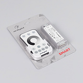 034786 Диммер SMART-DIM-SET-RING (12-24V, 1x8A, ПДУ 2.4G) (Arlight, IP20 Пластик, 5 лет)