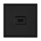 061841 Механизм HDMI розетки SCT-NOBE-MHD1-SFPL-BK (Arlight, Черный оникс)