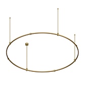 Основание ART-APRIORI-ROUND-ROD-400-R1500 (OG) (Arlight, IP20 Металл, 3 года)