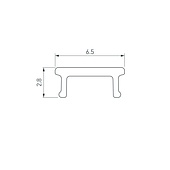 Экран SL-W7-3000 OPAL-PM BLACK (Arlight, Пластик)