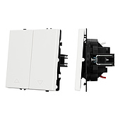 Механизм выключателя управления шторами SWT-NOBE-MKR2-SFPL-WH (230V, 10A) (Arlight, -)
