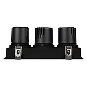 061268 Светильник MS-FLOW-BUILT-S230x85-3x6W Day4000 (BK, 15 deg, 230V) (Arlight, IP20 Металл, 5 лет)