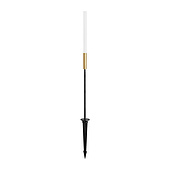 Светильник KT-CATALI-BOLL-H400-0.5W Warm3000 (BK, 160 deg, 24V) (Arlight, IP65 Металл, 3 года)