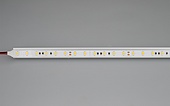 Лента ULTRA-5000 24V Warm3000 2x (5630, 300 LED, LUX) (Arlight, 30 Вт/м, IP20)