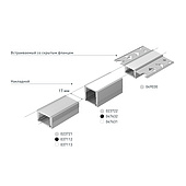 Профиль SL-SLIM20-H20-2000 WHITE (Arlight, Алюминий)