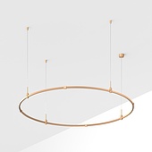 Основание ART-APRIORI-ROUND-HANG-R1800 (GD) (Arlight, IP20 Металл, 3 года)