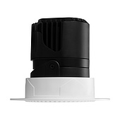 062712 Светильник MS-ARADO-TRIMLESS-R75-12W Warm2700 (WH-WH, 24 deg, 230V) (Arlight, IP20 Металл, 5 лет)
