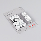 034786 Диммер SMART-DIM-SET-RING (12-24V, 1x8A, ПДУ 2.4G) (Arlight, IP20 Пластик, 5 лет)