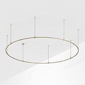 Основание ART-APRIORI-ROUND-ROD-800-R3000 (OG) (Arlight, IP20 Металл, 3 года)
