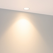 037058(1) Светильник MS-ATLAS-TRIMLESS-R50-8W Warm3000 (WH, 32deg, 230V) (Arlight, IP20 Металл, 5 лет)