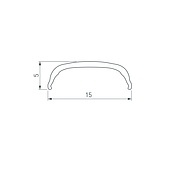 Экран ARH-BENT-W18-2000 BLACK (Arlight, Пластик)