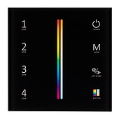 Панель Sens SMART-P55-MULTI Black (3V, 4 зоны, 2.4G) (Arlight, IP20 Пластик, 5 лет)
