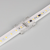 Коннектор прямой для ленты ARL-50000PV (15.5x6mm) прозрачный (Arlight, Пластик)