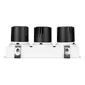 Светильник MS-FLOW-BUILT-S230x85-3x6W Day4000 (WH, 55 deg, 230V) (Arlight, IP20 Металл, 5 лет)