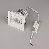 Светильник MS-VORTEX-BUILT-S140x140-30W Day4000 (WH-WH, 17 deg, 230V) (Arlight, IP20 Металл, 5 лет) Светильник MS-VORTEX-BUILT-S140x140-30W Day4000 (WH-WH, 17 deg, 230V) (Arlight, IP20 Металл, 5 лет)