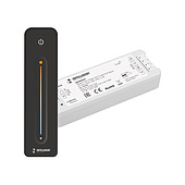 036186 INTELLIGENT ARLIGHT Диммер SMART-SET-PWM-102-72-MIX-SUF Black (12-24V, 2x5A, ПДУ LINE, 2.4G) (IARL, Контроллер)