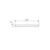 Экран FANTOM-W49-5000 SILICONE (Arlight, Силикон)
