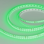 Лента RT-A120-8mm 24V Green (9.6 W/m, IP20, 3528, 5m) (Arlight, Открытый)