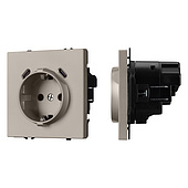 Механизм розетки с USB зарядкой SCT-NOBE-MUCC-SFPL-CA (230V, 16A) (Arlight, -)