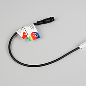 Лента герметичная WAVE-SIDE-PU-H120-06x12mm 24V RGB (8 W/m, IP68, 1m, wire x1) (Arlight, Вывод прямой, 3 года)