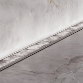 Экран LINE-2000 MARBLE GREY (Arlight, Пластик)