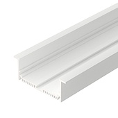 Профиль с экраном SL-LINIA88-F-2500 WHITE+OPAL (Arlight, Алюминий)