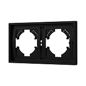 Рамка пластиковая FRM-TENDO-SFPL-2-BK (Arlight, -)