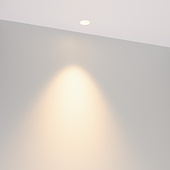 059160 Светильник MS-INVISIO-TRIMLESS-R35-5W Warm3000 (WH-WH, 36 deg, 230V) (Arlight, IP54 Металл, 5 лет)
