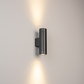Светильник LGD-RAY-WALL-TWIN-R65-2x12W Day4000 (Серый, 6 deg, 230V) (Arlight, IP65 Металл, 3 года)