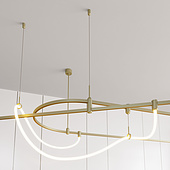 053981(1) Светильник ART-APRIORI-TUBE-ELASTIC-R38-L1000-12W Day4000 (Оливковый, 360 deg, 48V) (Arlight, IP20 Металл, 3 года)
