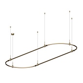 054413 Основание ART-APRIORI-OVAL-HANG-3000x1000 (OG) (Arlight, IP20 Металл, 3 года)