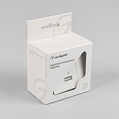 Механизм USB розетки SCT-MUAC-PL-WH-V (5V, 3A, QC4) (Arlight, -)