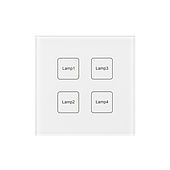 INTELLIGENT ARLIGHT Сенсорная панель DALI-901-11-ADDR-DIM-DT6-IN White (BUS) (IARL, IP20 Пластик, 3 года)