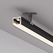 Профиль SL-SLIM-H13M-2000 BLACK (BY) (Arlight, Алюминий)