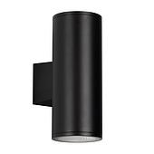 060961 Светильник настенный LGD-WALDER-R106-2x18W Day4000-MIX (Черный, 40 deg, 230V) (Arlight, IP65 Металл, 5 лет)