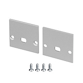 Заглушка LINE-2525 с отверстием (Arlight, Алюминий)