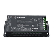 INTELLIGENT ARLIGHT Диммер SMART-PWM-104-73-SH-SUF Black (12-48V, 4x6A, RJ-45, TUYA Wi-Fi, 2.4G) (IARL, IP20 Металл, 5 лет)