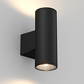 060954 Светильник настенный LGD-WALDER-R68-2x7W Day4000-MIX (Черный, 40 deg, 230V) (Arlight, IP65 Металл, 5 лет)