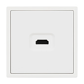 061846 Механизм HDMI розетки SCT-NOBE-MHD1-SFPL-WH (Arlight, Белый кварц)