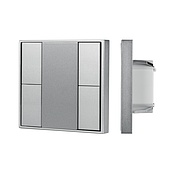 INTELLIGENT ARLIGHT Кнопочная панель DALI-201-23-4K-D2-IN Silver (BUS, Frame) (IARL, IP20 Металл, 3 года)