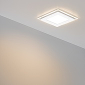 Светодиодная панель LT-S200x200WH 16W Warm White 120deg (Arlight, IP40 Металл, 3 года)