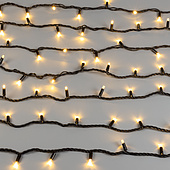 025824 Светодиодная гирлянда ARD-STRING-PRO-10000-BLACK-100LED-STD WARM (230V, 7W) (Ardecoled, IP65)