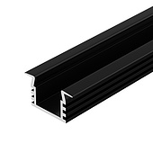 Профиль PDS-F-2000 ANOD Black (Arlight, Алюминий)