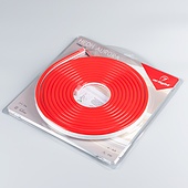Лента герметичная AURORA-PS-A120-16x8mm 24V Red (10 W/m, IP65, 2835, 5m) (Arlight, Силикон)