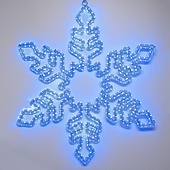 Фигура ARD-SNOWFLAKE-M1-940x940-648LED Blue (230V, 36W) (Ardecoled, IP65)