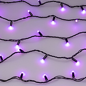 Светодиодная гирлянда ARD-STRING-CLASSIC-10000-BLACK-100LED-MILK-SYNC RGB (230V, 6.5W, RF ПДУ, 4000) (Ardecoled, IP65)