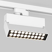 Светильник LGD-LOFT-TRACK-2TR-S170-10W Warm3000 (WH, 24 deg, 230V) (Arlight, IP20 Металл, 3 года)